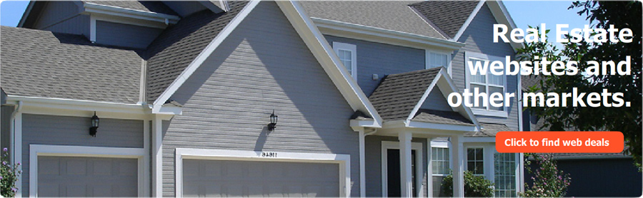 Real Estate websites and other markets.